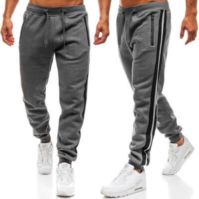 

Mens Trousers Sweatpants Baggy Loose Pants Slacks Casual Jogger Gym Sportwear