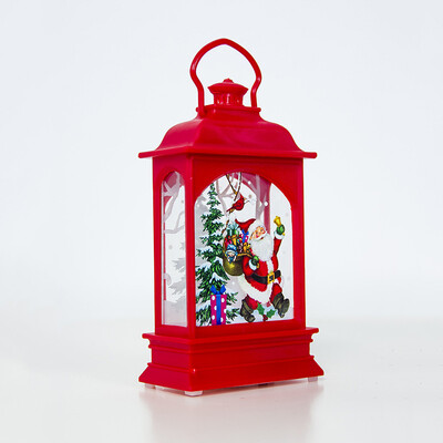 

Christmas Tree Hanging Lamp Santa Claus Deer Snowman Light Decor LED Lantern