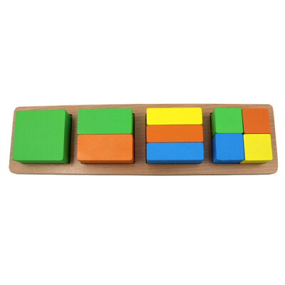 

Gotoamei Wooden Childrens Geometric Figure Puzzle Jigsaw Educational Toy For Kids