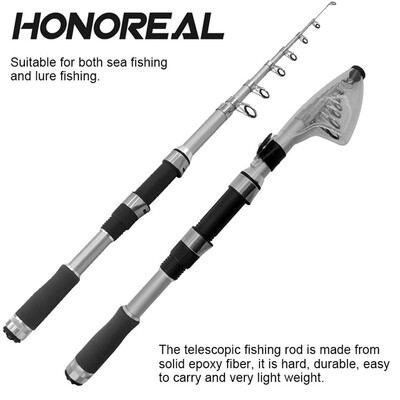 

Saidsome HONOREAL Brand New Rod Travel Spinning Lure Rod Sea Saltwater Pole 20M656ft fishing bait fishing lure