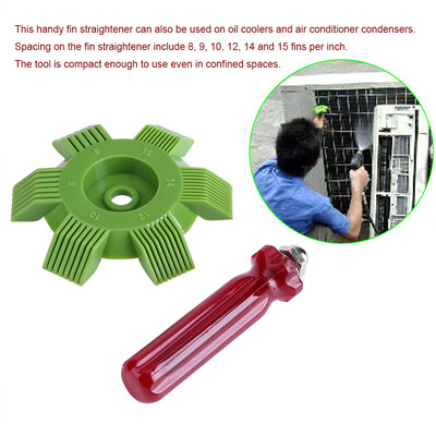

1Pc Car Automotive AC Condenser Evaporator Comb Straightener Rake Air Conditioning Tool Evaporator Tools Condenser Tool