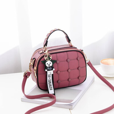 

Simple lady bag handbag new fashion Korean version Baitao oblique Bag personality fashion single shoulder bag