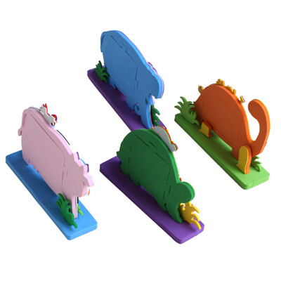 

DIY 3D EVA Foam Sticker Cartoon Photo Frame Decor Kids Child Craft Toy Kits