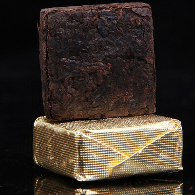

Yunnan Bohai Puer Cooked Tea Small Square Brick Tea Bulk 03 Puer Tea