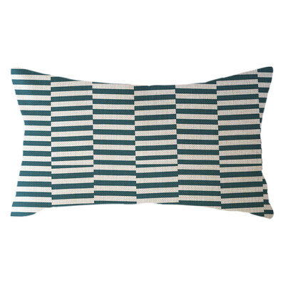 

〖Follure〗Minimalist Geometric Pillow Case Linen 30x50cm Cushion Cover Home Decor