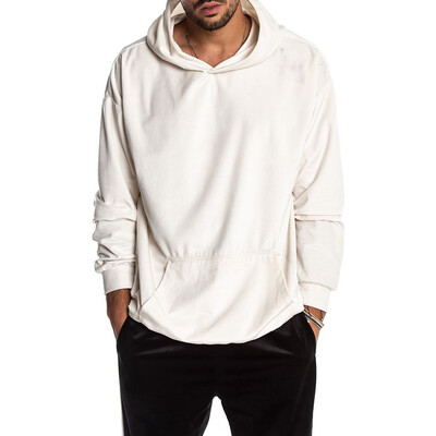 

Toponeto Mens Fashion Long-sleeved Round Neck Solid Color Sweater Tops Blouse