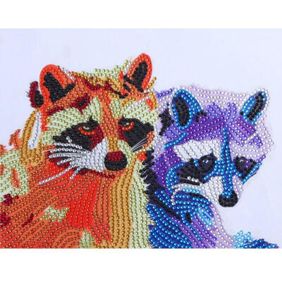 

5D DIY Special Shaped Diamond Painting Fox Cross Stitch Embroidery Mosaic