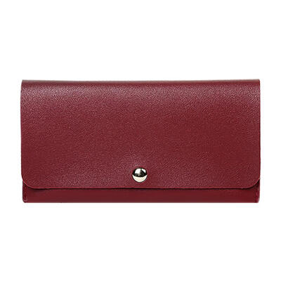 

Fashion Women Portable Clutch PU Leather Wallet Casual Change Messenger Bag