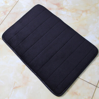 

Bathroom Mat Non Slip Bath Mat Memory Foam Bathroom Carpet Microfiber Absorbent