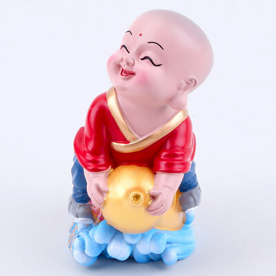 

Car decoration small monk doll creative gift crafts ornaments
