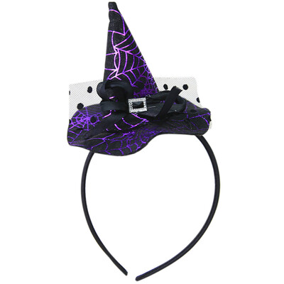

〖Follure〗Halloween Unique Design Spider Pumpkin Bats Ghosts Cap Hoop Short Plush Hairband