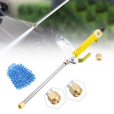 

Good Quality Alloy Wash Tube Hose Car High Pressure Power Water Spray Washer with 2 Spray Tips Tools Auto Maintenance Cleaner Wate