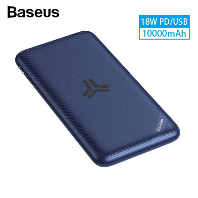 

Baseus portable S10 bracket wire&wireless charger power bank for iphone with hide stent PD quick charger for mobile phone