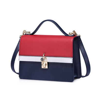 

Marsoul shoulder bag Messenger bag female handbag small square bag ladies pink leather shoulder bag Messenger bag