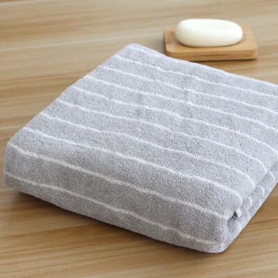 

Japanese Cotton Stripe Towel Muji Wind 70 140 Stripe Adult Wholesale Hotel Logo