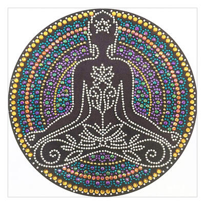 

5D DIY Special Shaped Diamond Painting Mandala Cross Stitch Craft Kit Decor