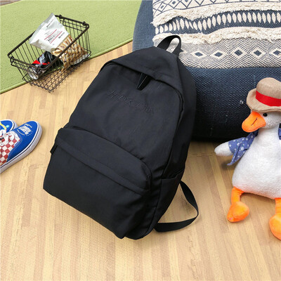 

Ins Wind Bag Female Korean High School Students Campus Simple Joker Sensational bf Backpack Backpack