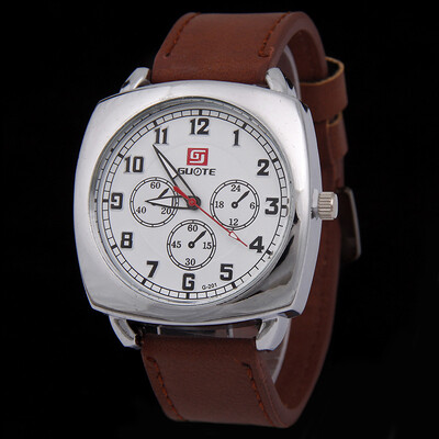 

Xianlejiao sloggi mens square head sports military watch belt quartz watch one generation hair