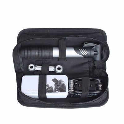 

Cycling Tool Set with Carry Bag Mountain Bike Bicycle Repair Tools Mini Pump Type Repair Kit Screwdriver Tool Wrench