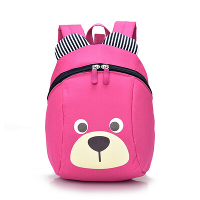 

children backpack kindergarten bear school bag Age 1-3 Toddler backpack Anti-lost kids baby bag cute animal dog mochila escolar