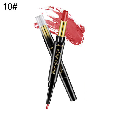 

2 in 1 Double Ended Rotary Long Lasting Matte Lip Liner Lipstick Makeup Cosmetic