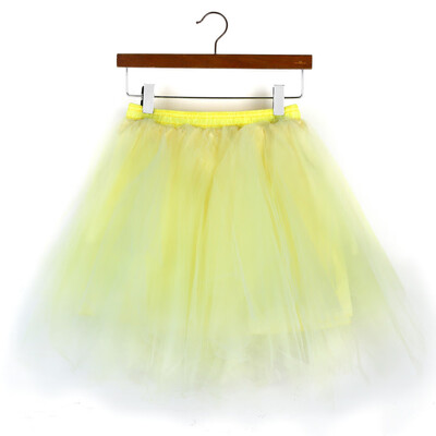 

Roseonmyhand Womens High Quality Pleated Gauze Short Skirt Adult Tutu Dancing Skirt