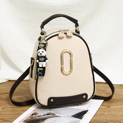 

2019 summer new Korean version of the shoulder bag backpack pu leather simple handbag tide fashion handbags