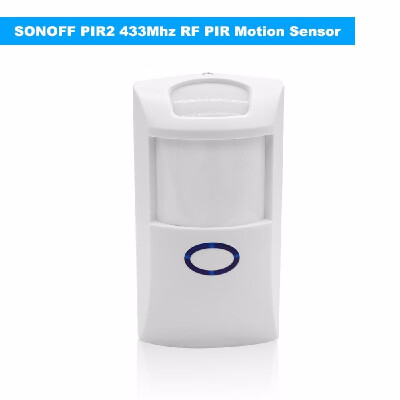 

5PCS SONOFF PIR2 Wireless Dual Infrared Detector 433Mhz RF PIR Motion Sensor Smart Home Automation Security Alarm System for Amazo