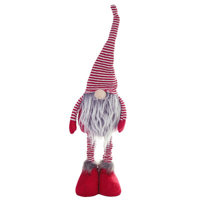 

Siaonvr Christmas Dolls Xmas New Year Diy Striped Faceless Toy Santa Claus Decorations