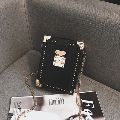 

Ins super-hot bag girl 2019 new trendy Korean version of the girl 100-lap mini-square bag one shoulder slanted mobile phone bag