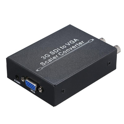 

SDI to VGA Audio Converter with 3G Signal 1080P Scaler Converter Compatible with 3GHDSDI