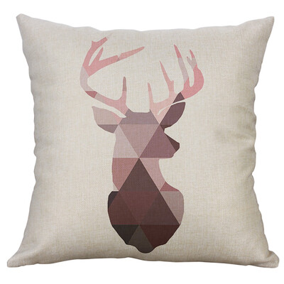 

〖Follure〗Simple Linen Creative Lovely Pillow Cover Pillow Cover Car Pillow Cover