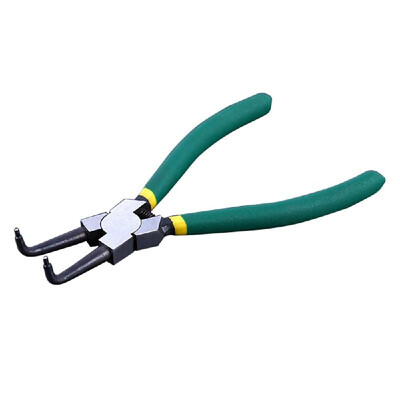 

7 inch Circlip Plier Snap Ring Plier Internal External Bent Nose Straight Tip Handle Stick