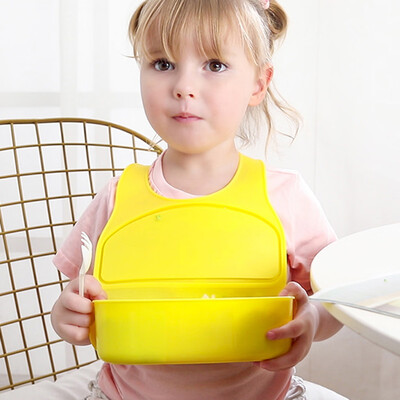 

Toponeto Childrens lunch Box Multi-Purpose Bib For Children From 6 Months To 6 Years Old