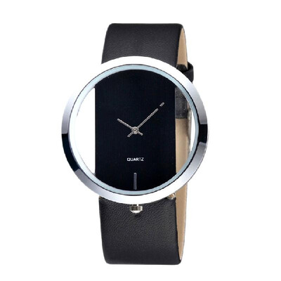 

Women Stylish Quartz Watch Lady Fashion Simple Wristwatches Unique Casual Leather Band Watches