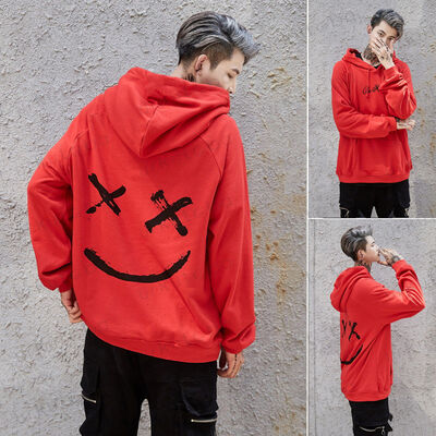 

Mens Long Sleeve Hoodie Sweatshirt Sweater Hooded Jumper Coat Pullover Tops