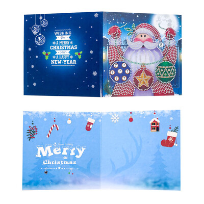 

Tailored New Christmas DIY Hand made Diamond Painting Gift Paper Christmas Card