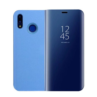 

for Huawei P20 Lite Case Luxury Flip Stand Clear View Smart Mirror Phone Cover