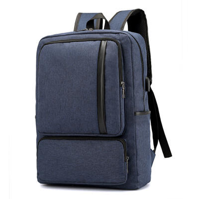 

Nylon Casual Mens Backpack School Student Notebook Bag For Teenage Boys USB Charging Backpack Computer Travel Backpack