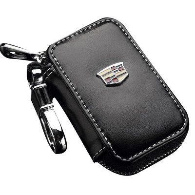 

Real Leather Car Key Case Keys Holder Bag For Cadillac Hyundai Kia Lexus Subaru Suzuki Mitsubishi Buick