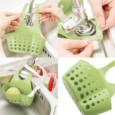 

Siaonvr Portable Home Kitchen Hanging Drain Bag Basket Bath Storage Tools Sink Holder