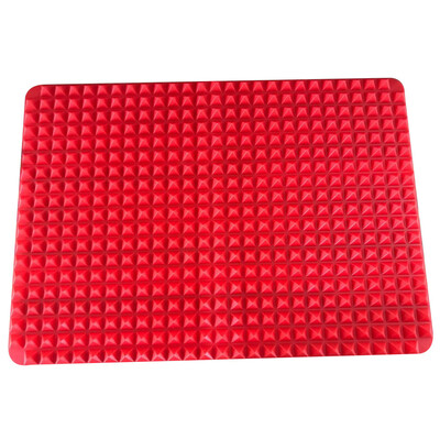

Kitchen Pyramid Non Stick Fat Silicone Cooking Mat Oven Baking Tray Pad Sheets