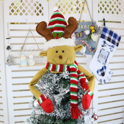 

Siaonvr Christmas Tree Topper Cute Top Hat Winter Party Tree Decorations Ornament