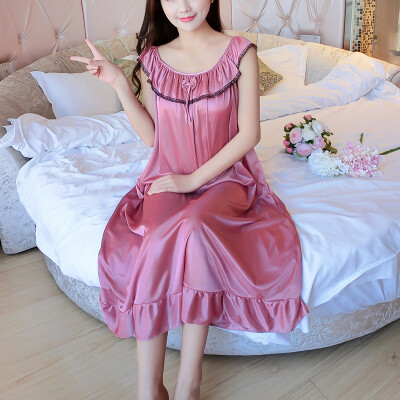 

Women Sleeveless Nightie Sleep Dress Babydoll Lingerie Nightwear Dresses Robe