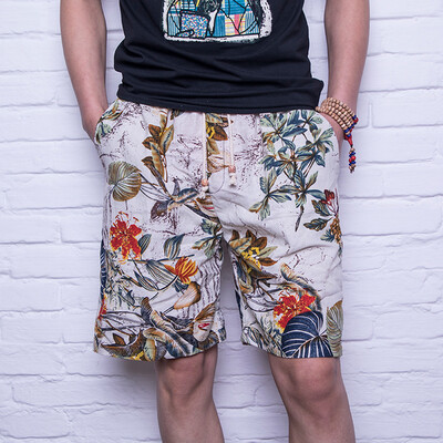 

Tailored Mens New Summer Fashion Casual Color Collision Loose Beach Sport Shorts Pant