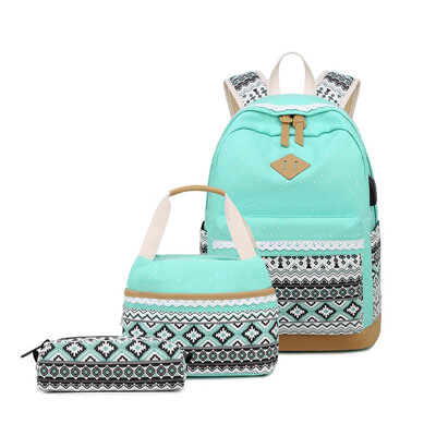 

NeillieN canvas bag ladies shoulder bag handbag fashion bag three-piece meal bag