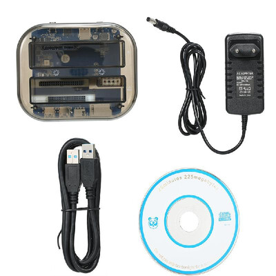 

HDD Docking Station USB30 Hard Disk Drive Docking Station Multifunctional Docking Base for 25 Inch 35 Inch IDESATA