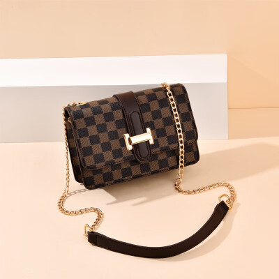 

Summer Single Shoulder Ladies Up-trend Korean Ins Baitao Chain Slant Bag Fashion Simple