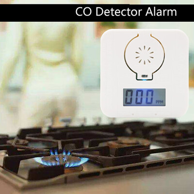 

〖Follure〗CO Carbon Monoxide & Smoke Detector Warning Alarm Poisoning Gas LCD Display