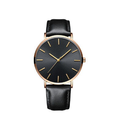 

65mm Ultra-Thin Waterproof Fashion Couples Watches Simple Business Leisure Men&Women General Quartz Watches